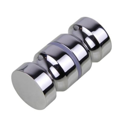 Hot Sale Double sided knobs Handle Stainless Steel Back to Back Glass Door Knob Puller Push Bathroom Shower Handle Dropshipping