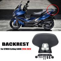 ✑เบาะพนักพิงหลังสำหรับ KYMCO XCITING S400I S400 S 400I 2018-2020Black เบาะพนักพิงผู้โดยสารด้านหลัง