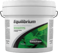 Seachem Equilibrium™ Restores and maintains mineral balance and GH  คืนและรักษาสมดุลแร่ธาตุและ GH Equilibrium™ 4kg