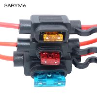 Mini/Small/Medium 12V Car Waterproof Fuse Holder ATO ATC ATM APM Box 18/16/14/12/10AWG With 3A 5A 7.5A 10A 15A 20A 25A 30A 40A