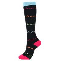 New Product Compression Socks Men Women Best Graduated Athletic 30 Mmhg Professional Nursing Socks Fit Running Flight Travel Outdoor Hiking