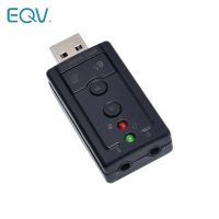 ஐ External USB AUDIO SOUND CARD ADAPTER VIRTUAL 7.1 ch USB 2.0 Mic Speaker Audio Headset Microphone 3.5mm Jack Converter