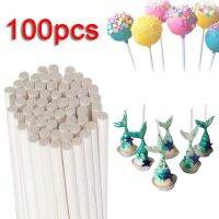 100Pcs Lollipop Paper Stick Candy Cake Paper Lollipop White Solid Paper Stick Baking DIY Sugar Craft Fondant Mold Candy Mold