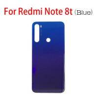 Yingke ปลอกหุ้มหลังกระจกอะไหล่ใหม่พร้อมกาวกาวสำหรับ Redmi Note 8T พร้อมโลโก้