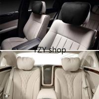 2 Pcs Universal Car Headrest S Class Ultra Soft Pillow For Mercedes Benz Maybach Seat Cushions