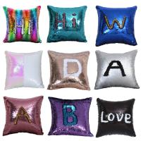 Magic Pillowcase Sequins Throw Pillow  Cover 40x40cm Cushion Covers Decorative Reversible Fashion Design Cushion Cover