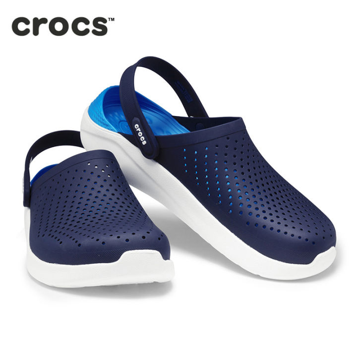 พร้อมส่ง-crocs-literide-clog-แท้-หิ้วนอก-ถูกกว่าshop-crocs-literide-clog-original-100-unisex-basic-crocs-shoes