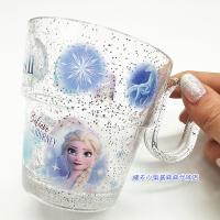 Japanese Frozen childrens drinking cup Princess Elsa learns to drink milk and juice baby mouthwash anti-fall