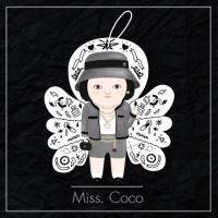 Mocherub กลิ่นน้ำหอมCoCo Chenel/แผ่นน้ำหอมปรับอากาศ