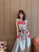 COD ไขมันมม. ขนาดใหญ่พิเศษส่อเสียดแฟชั่นตาข่ายสีแดงทอดถนนฤดูร้อนสวมชุดเสื้อกั๊กลายสก็อตชุดสูทสองชิ้นหญิง