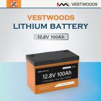 UPS, บลูทูธในตัว 12.8V 100Ah,1280 Wh,แบตเตอรี่รอบลึก 2500-4500+ LiFePO4 พร้อม BMS 100Aเหมาะสำหรับผู้ตั้งแคมป์และระบบพลังงานแสงอาทิตย์สำหรับการจัดเก็บในบ้าน