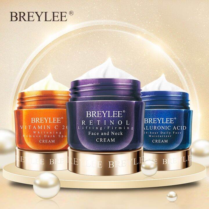 [ORIGINAL] Breylee Facial Cream 40g Vitamin C 20 Whitening Retinol