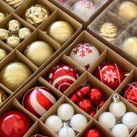 ลูกบอลตกแต่งคริสต์มาสเซต 42 ชิ้น Christmas box set 42 pcs | faryheyz