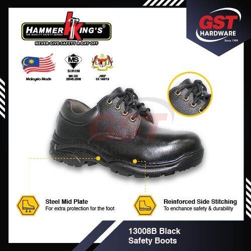 Hammer King's 13008 Safety Shoes Hammer King Safety Boots Men Safety