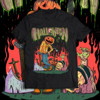 เสื้อยืดพรีเมี่ยม  Halloween T-shirt Pumpkin/Skeleton G021 เสื้อยืดฮาโลวีน เสื้อยืดเด็ก เสื้อยืดผู้ใหญ่ เสื้อยืดคอกลมผ้าฝ้าย เหมาะกับงานปาร์ตี้ฮาโลวีน ชุดแม่ลูก