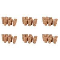 60Pcs Tapered Corks Stoppers DIY Craft Art Model Building 22 x 17 x 35mm