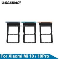 Aocarmo 1Pcs For Xiaomi 10 Pro Mi10Pro SIM Card Tray Slot Holder Replacement Parts