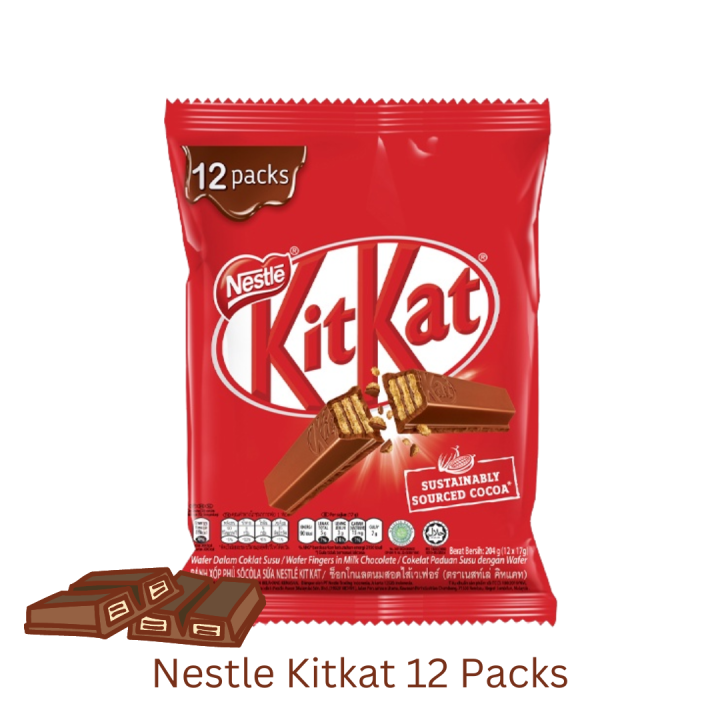 Nestle KitKat -17g X 12 Packs | Lazada