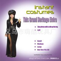 [COD] prom costume adult play female killer black witch A0157