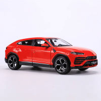 [ตลก NaiNaiKei]Maisto 1:24 Lamborghini URUS สีแดงกีฬา Off-Road SUV จำลอง AlloyCar รุ่นงานฝีมือตกแต่งของเล่นเครื่องมือของขวัญ