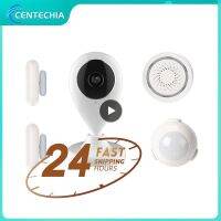 【hot】✺¤  NEW  Alarm Systems Security WIFI Video 720P Cameras 3 Sensors 1 Siren SmartLife TUYA