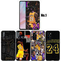 WA35 Kobe Bryant 24 อ่อนนุ่ม Fashion ซิลิโคน Trend Phone เคสโทรศัพท์ ปก หรับ Huawei P10 P20 P30 Pro Lite Y5P Y6 Y6P Y7A Y8P Y9A Y8S Y9S Y7 Y9 Prime