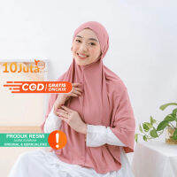 ฮิญาบสำเร็จรูป Bergo Zakia Jumbo Jumbo 100% ผู้หญิง Realpict-Veil