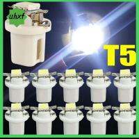 UHXF 10pcs 5050SMD หลอดไฟแดชบอร์ดรถยนต์ สากลสากลสากล B8.5D ตัวบ่งชี้การเตือน อะไหล่สำหรับเปลี่ยน 12V ค่ะ โคมไฟเครื่องมืออัตโนมัติ ยานยนต์สำหรับรถยนต์