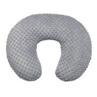 1PC Soft U-shaped Nursing Pillow Slipcover Baby Breastfeeding Pillow Cover for Infants Little Boys Girls Use 4 Colors