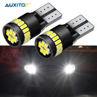 ไฟ LED T10 W5W 2x จอดรถไม่มีข้อผิดพลาด LED สำหรับฟอร์ดเฟียสตาโฟกัส2 3 Mondeo Mk2 Mk3ฟิวชั่น Kuga 194 168หลอดไฟ