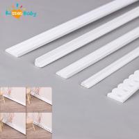 8PCS/Set 1:6 1:12 Dollhouse Miniature Wood Grain Skirting Line Flexible Foam Molding Trim Wall Border DIY Doll House Decoration Vacuum Cleaners Access