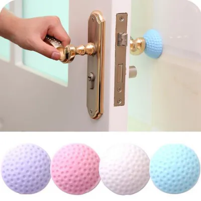 3pc Kitchen Door Silicone Suction Cup Door Sucker Handle Anti-collision Pad Mute Reduce Noise Safety Protection