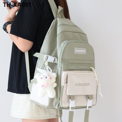 ◇♛ female ins elementary school students junior high grade to six large capacity contracted joker backpack