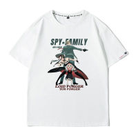 เสื้อผ้าแฟชั่นผู้ชายเสื้อยืด Spy × Family เสื้อยืดการ์ตูน เสื้อผ้าอนิเมะ Lloyd Fudge