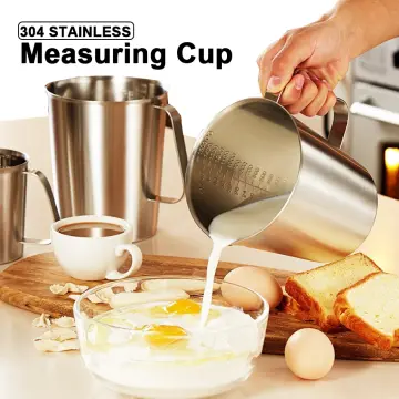 304 Stainless Steel Measuring Cup, Multifunctional Durable Kitchen