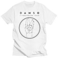 Dems Tour 2 T Shirt The Life Damso Bresom Tower Concert Black White Rap Singer