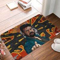 The Boys Hughie Campbell TV Show Bath Mat Billy Butcher Doormat Living Room Carpet Entrance Door Rug Home Decoration Nails Screws Fasteners