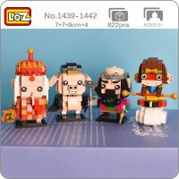 LOZ Journey To The West Master Monkey King Pig Animal Monk Monster Doll DIY Mini Blocks Bricks Building Toy for Children no Box