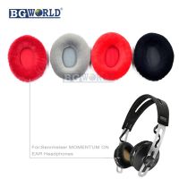 ⊙◘♟ BGWORLD Replacement Ear Pads Oval Cushion Earpads For High-end Sennheiser Momentum On-Ear Headphones headset sponge