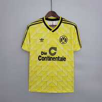 W1 DORTMUND HOME 1988 RETRO FOOTBALL SHIRT SOCCER JERSEY MOLLER