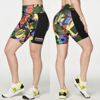 Generation Zumba High Waisted Biker Shorts (กางเกงเลกกิ้งขาสั้นออกกำลังกายซุมบ้า)