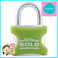 กุญแจ SOLO AP 25/2 25 MM สีเขียว 2 ตัว/ชุดPADLOCK SOLO AP 25/2 25MM GREEN 2EA/SET **ของแท้100%**