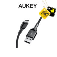 Aukey CB-CD44 USB-A To USB-C 2.0 1M Braided Nylon Cable