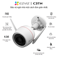 Camera Ezviz C3TN 3MP wifi ngoài trời không dây nói chuyện 2 chiều