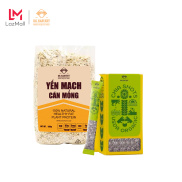 COMBO SIÊU TIẾT KIỆM - 1 Yến Mạch Cán Mỏng Nguyên Chất 250g & 1 Hộp chia