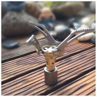 Mini Stove Portable Folding Angle Adjustable 3000W Manual Burner Outdoor Activity Camping Backpacking Barbecue Cooker