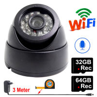 64G 32G Ip Camera Wifi 1080P HD Audio Indoor Night Vision CC Security Surveillance Network Wireless Home Dome Camera