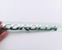 โตโยต้า โลโก้โคโรล่า งานพลาสติก Size: 170*20mm ฟ้อนปี 2014 COROLLA altis Logo Auto Car Emblem Badge Sticker For Toyota