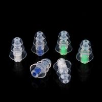 1 Pair of Noise Cancelling Hearing Protection Earplugs for Concerts Sleeping Bar DJ Reusable Silicone Ear Plugs