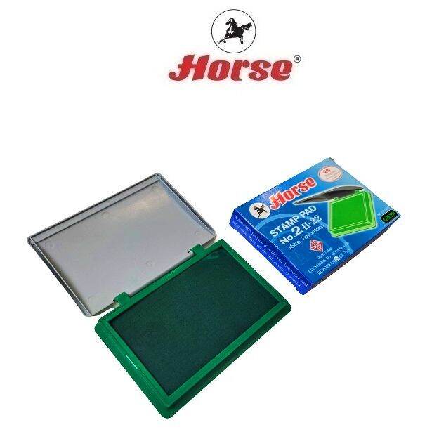 horse-ตราม้า-แท่นประทับตรา-horse-no-2-แบบพลาสติก-h-22-size-7cm-x11cm-จำนวน-1-อัน